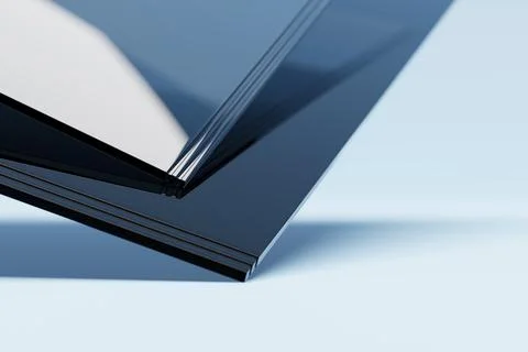 Black corner made of geometric simple lines. Bright creative symmetric patter Stock Illustration