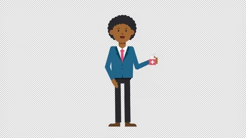 Black Corporate Man Using Disinfectant Spray Stock Footage 205075698