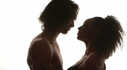 Black couple having a moment Vidéo 30371291