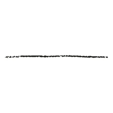 Black crayon straight line doodle painting, vector underlined, handwriting Stock Illustration