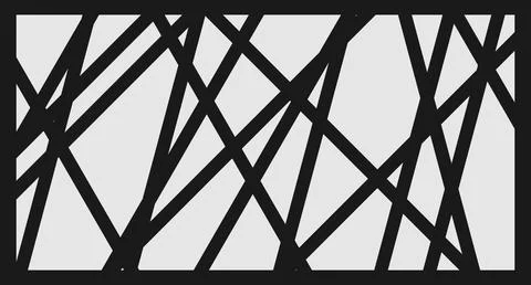 Black Crisscross Line Pattern Stock Illustration