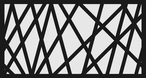 Black Crisscross Line Pattern Stock Illustration