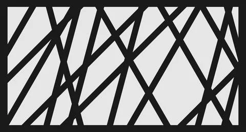 Black Crisscross Line Pattern Stock Illustration
