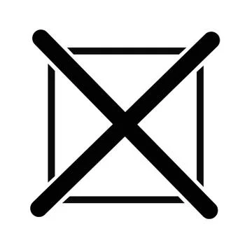 Black cross mark icon on white background. cross mark icon for your web site Illustrazione stock