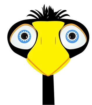 Black crow vector Stock Illustration