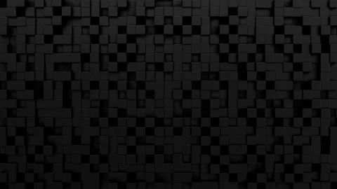 Black cubes abstract pattern background Stock Footage 156888172