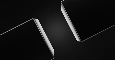 Black cubes background Stock Footage 303342153