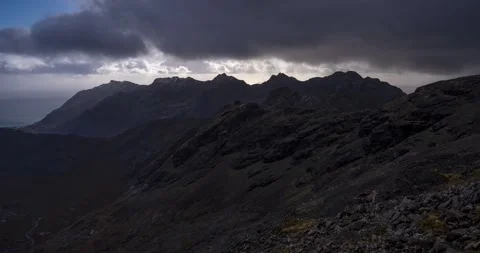 Black cuillin 10 Stock Footage 264956823