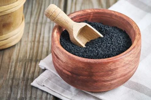 Black cumin seed Stock Photos