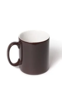 Black cup Foto stock