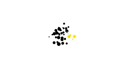 Black Cursor click document folder icon isolated on white background. Accounting Video stock 153800817