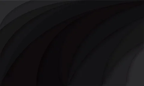 Black curve template background vector illustration EPS10 Stock Illustration