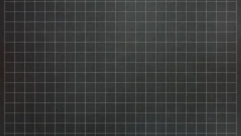 Black cutting mat with white grid scrolling down Stock Footage 324876118