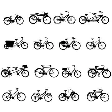 Black cycle icon of set abstract vector illustration Illustrazione stock