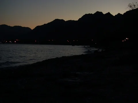 Black Dark Sea Waves  Stock Footage 71476638