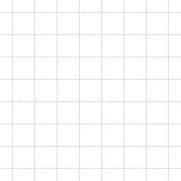 Black Dash Square Seamless on White Background. Vector Illustration Stock Illustration