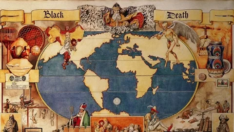 Black Death Video stock 139069091