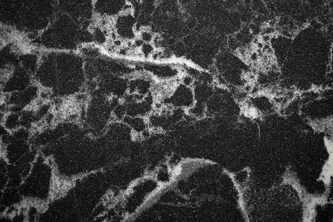 Black decorative stone for design, interior and exterior Stock Photos