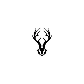 Black deer Stock Illustration