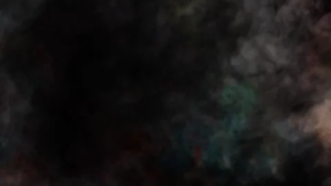 Black, dense and thick smoke column, highly polluting  Stock Footage 246498531