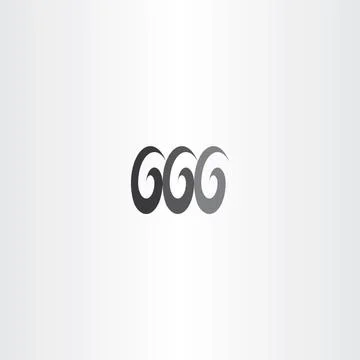 Black devil number 666 six icon vector Stock Illustration