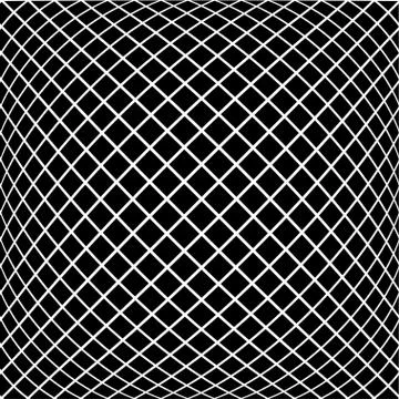 Black diagonal pattern in vector Illustrazione stock