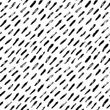 Black diagonal small lines vector seamless pattern 库存插图