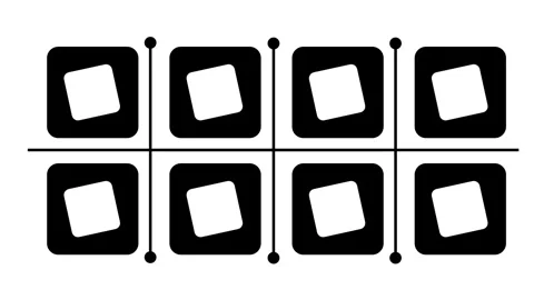 Black Diamond Grid Pattern Stock Footage 346803798