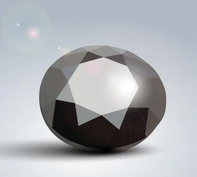 Black diamond Stock Illustration