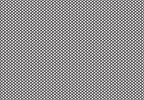 Black diamond square mesh on white background vector. Stock Illustration