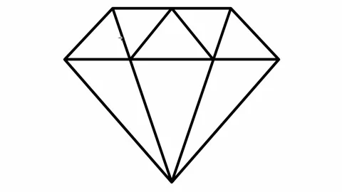 Black diamond white Video stock 223133069