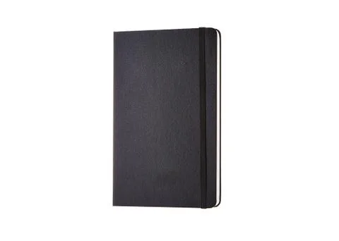 Black diary cover notes Stock Photos