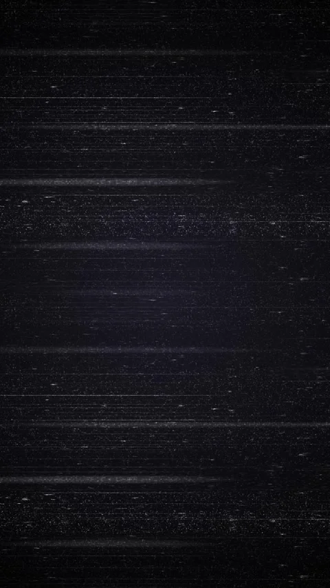 Black digital static texture pixel blocks, horizontal scan bars, signal interfer Stock Footage 340400031
