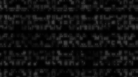 Black Dna Data Code Background. Seamless Science Dna Data Code Output Seque.. Stock Footage 223547356