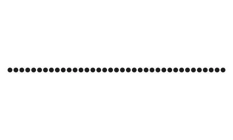 Black Dot Line Stock Illustration