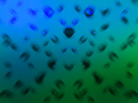 Black dots. abstract blue background Stock Illustration