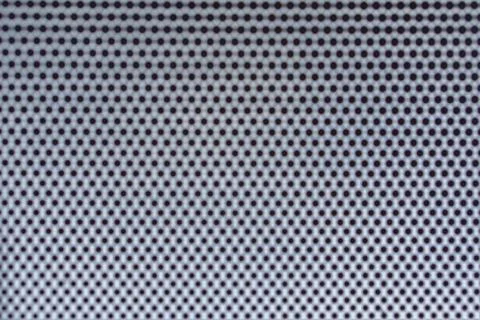 Black dots abstract pattern optical illusion Foto stock