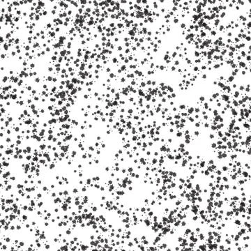 Black dots blots on a white background. Seamless texture for fabrics or Stock-Illustration