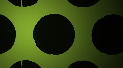 Black dots on colored background Stock Footage 61407910