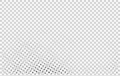 Black dots gradient on white background, halftone effect Stock Illustration