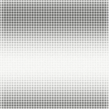 Black dots halftone gradient for modern graphic design or abstract background Stock Illustration