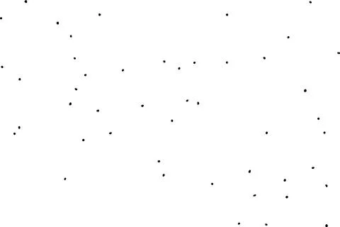 Black Dots Seamless Pattern on White Background Stock Illustration