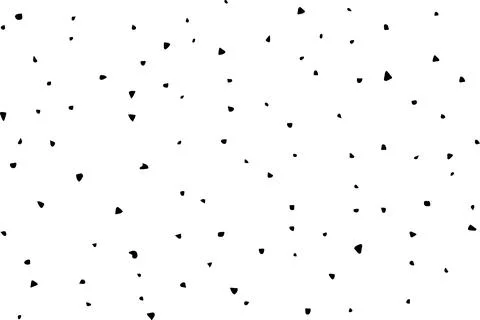 Black Dots Seamless Pattern on White Background Stock Illustration