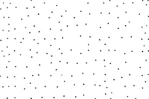 Black Dots Seamless Pattern on White Background Stock Illustration