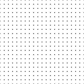 Black dots in square order. Seamless pattern. Abstract geometric background. Stock Illustration