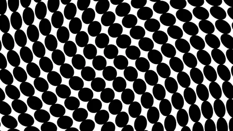 Black dots on a white background Stock Footage 303500064