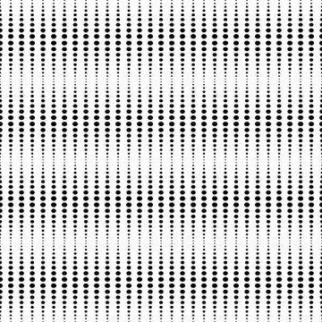 Black dots on white background Stock Illustration