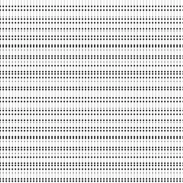 Black dots on white background Stock Illustration