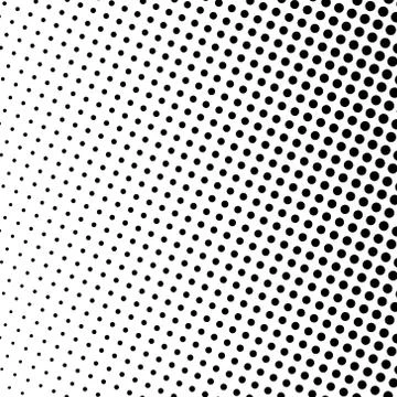 Black Dots on a White Background, Pop Art 스톡 일러스트