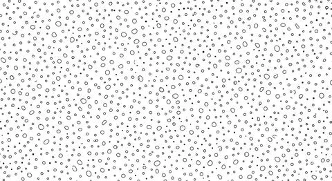 Black dots on white background texture Illustrazione stock